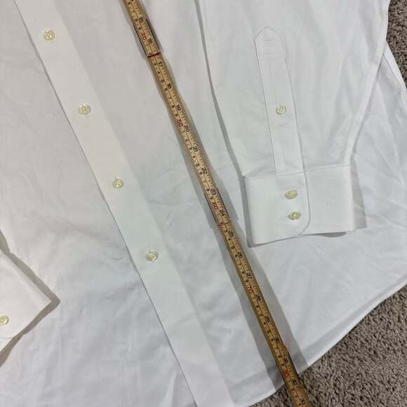 Brooks Brothers Regular Fit Non-Iron Supima Cotton Dress Shirt - Size 17.5-33 - Picture 3 of 9